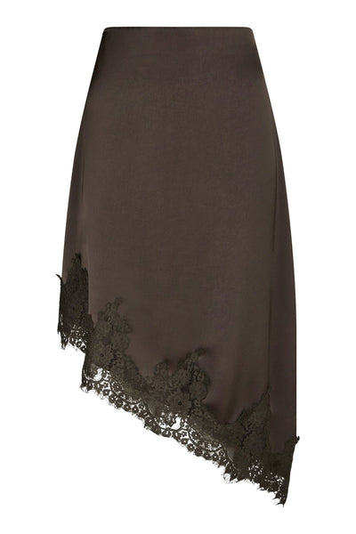 Fiora Lace Skirt Dark brown - 167417 Thumbnail