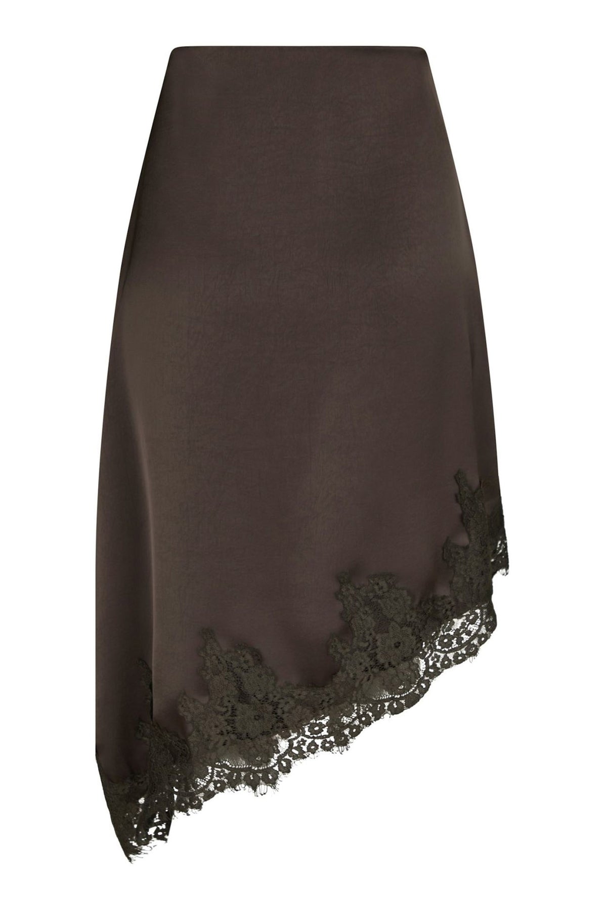 Fiora Lace Skirt Dark brown - 167417