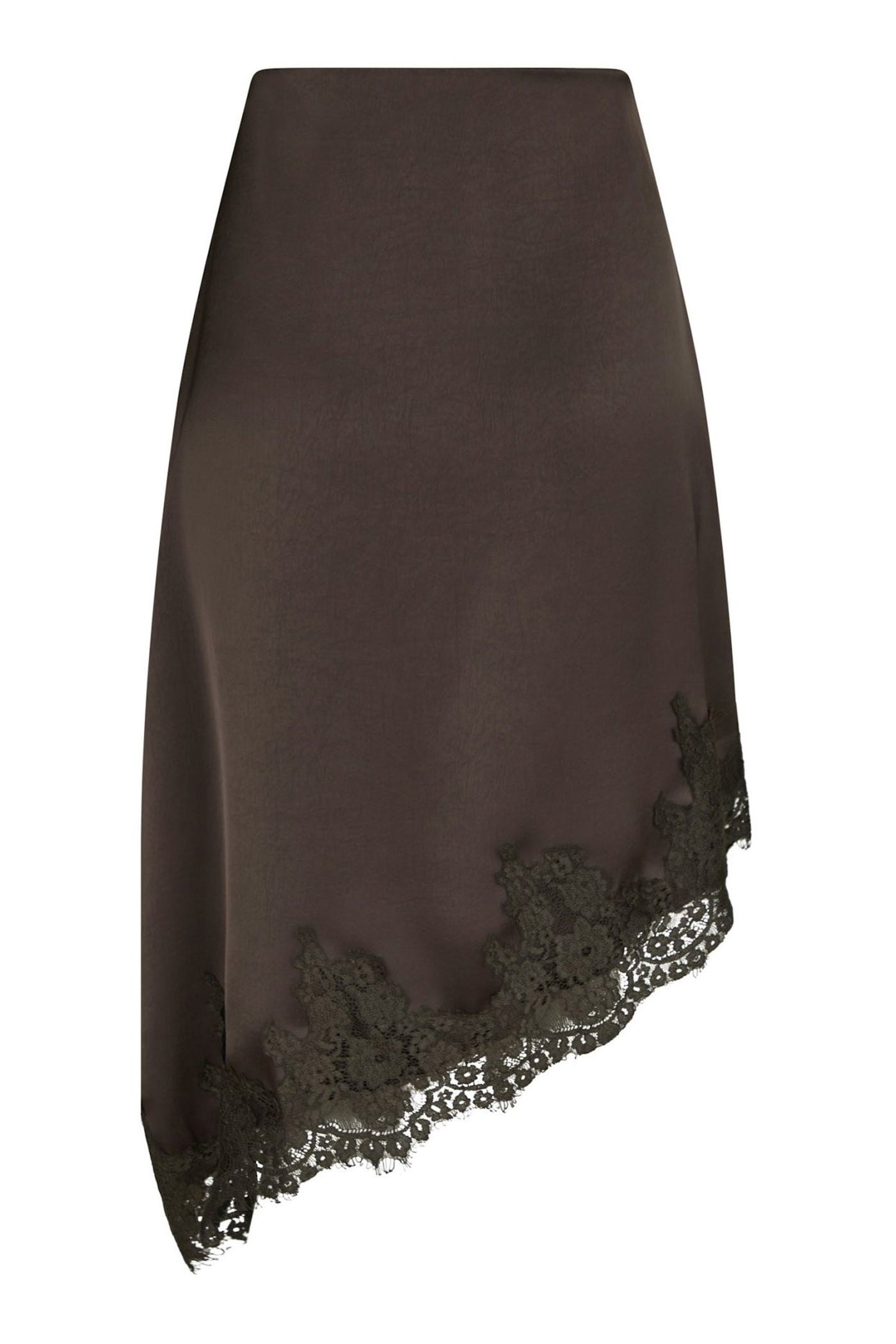 Fiora Lace Skirt Dark brown - 167417