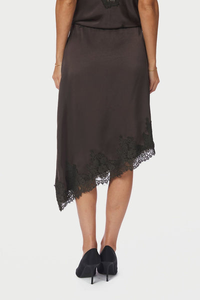 Fiora Lace Skirt Dark brown - 167417 Thumbnail
