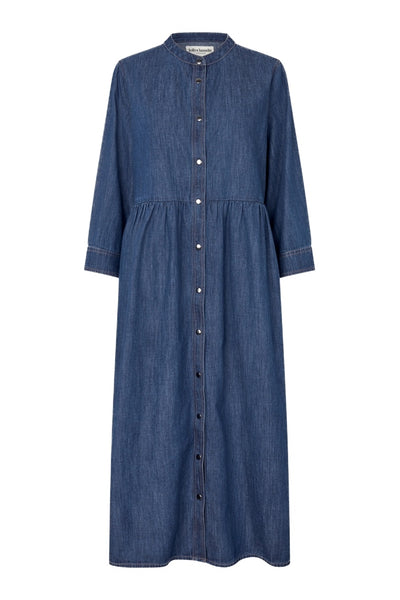 Aliyall Maxi Dress 3/4 DARK BLUE - 26423-3004 Thumbnail