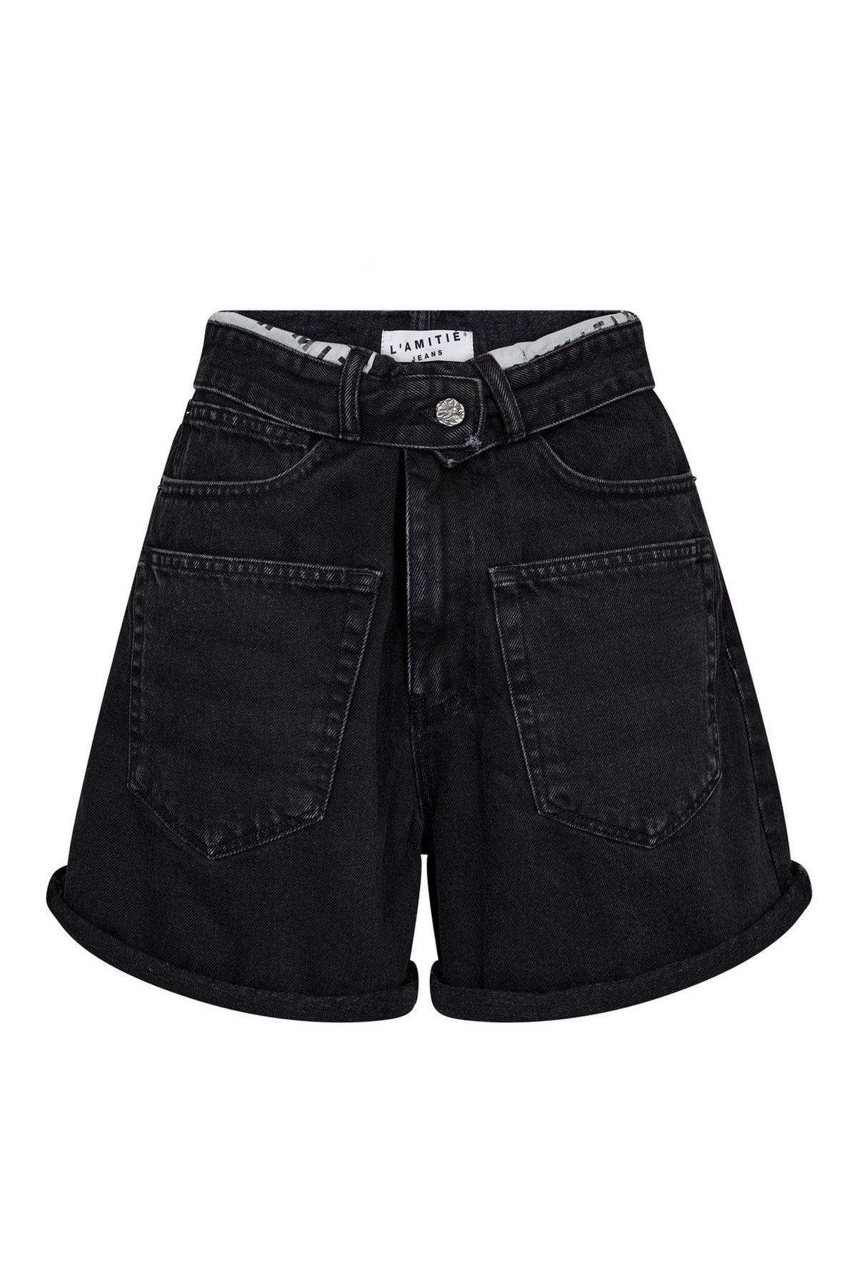 Flip Waist Shorts Black - HL10613