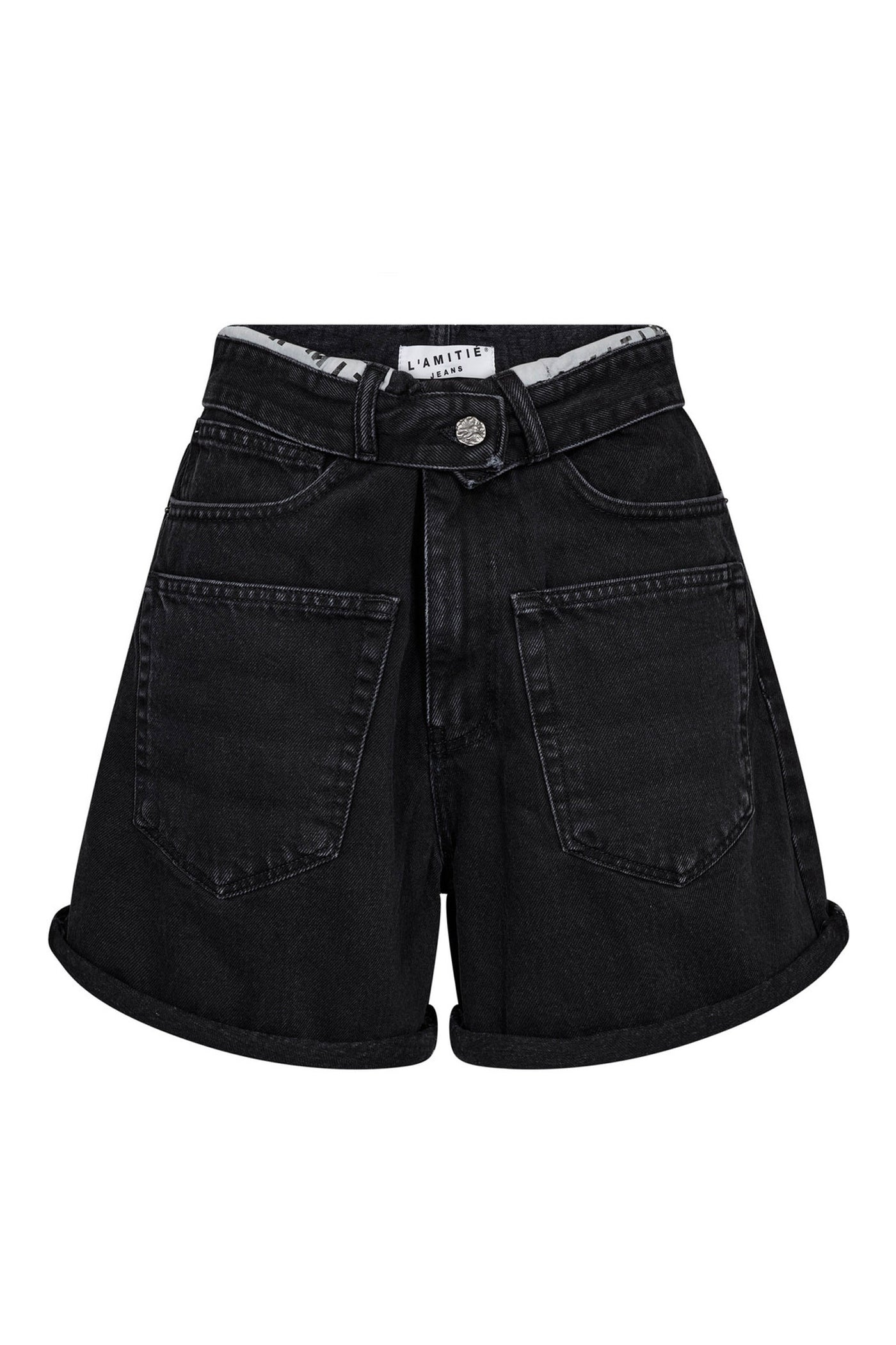 Flip Waist Shorts Black - HL10613
