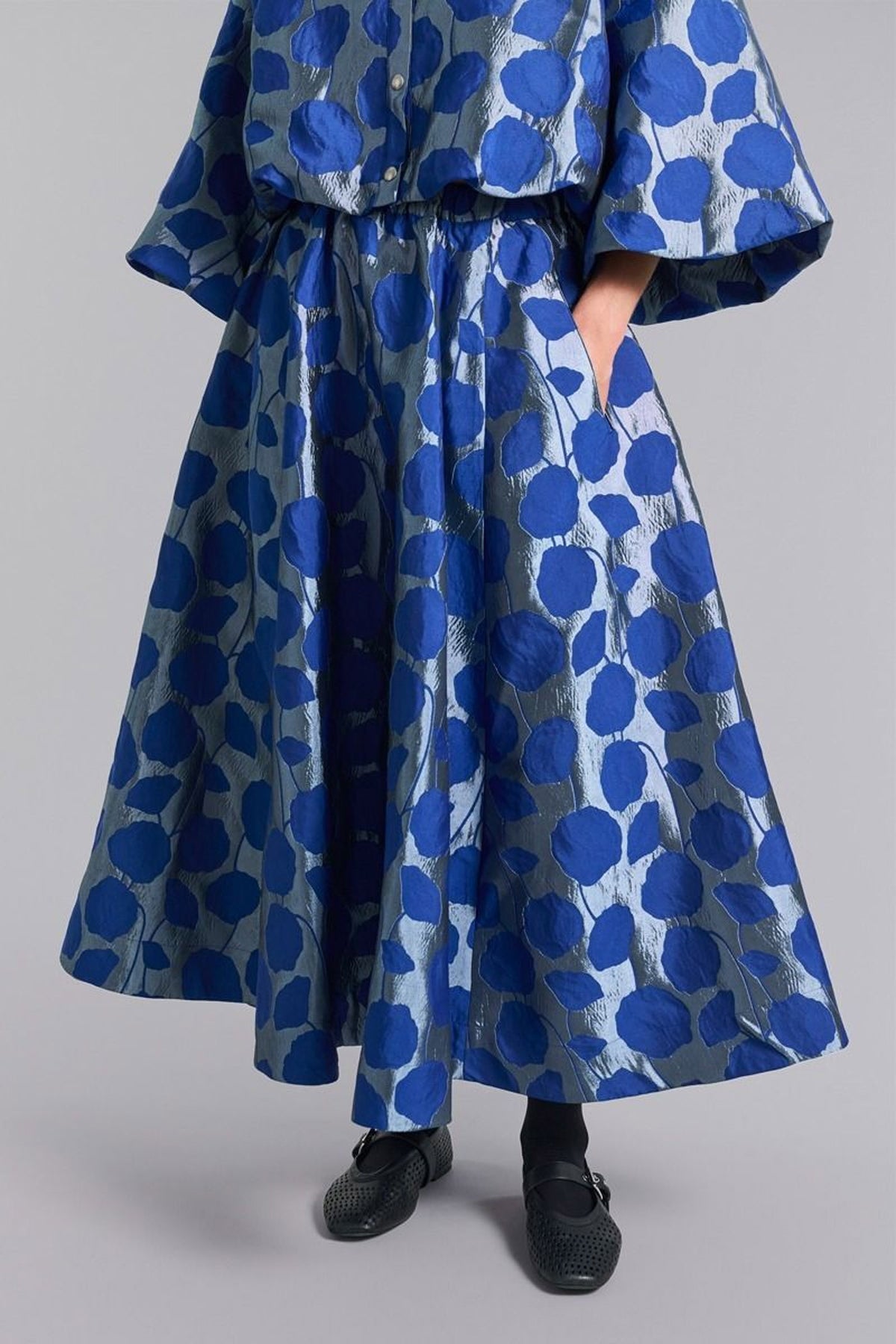 Flowerbomb nederdel FRESH BLUE FLOWERBOMB - 259-2452-5481