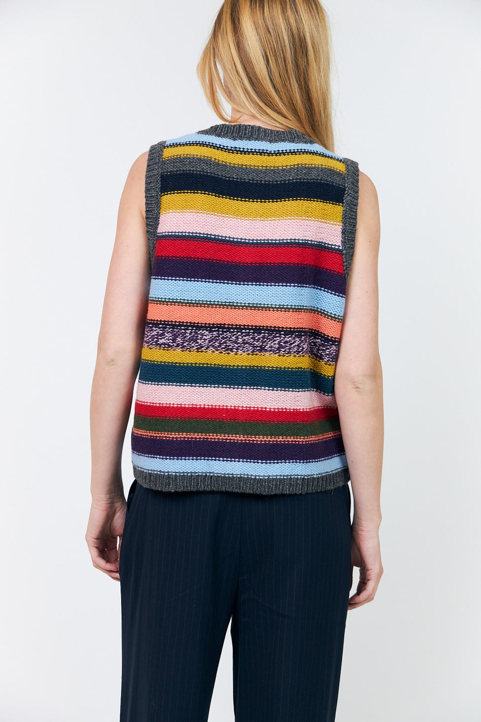 Caitll Knit Vest Sl MULTI - 26434-5022