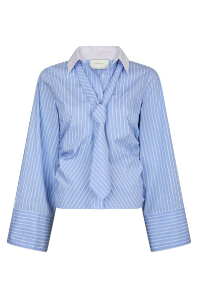 Franceca Stripe Light Blue - 165981 Thumbnail