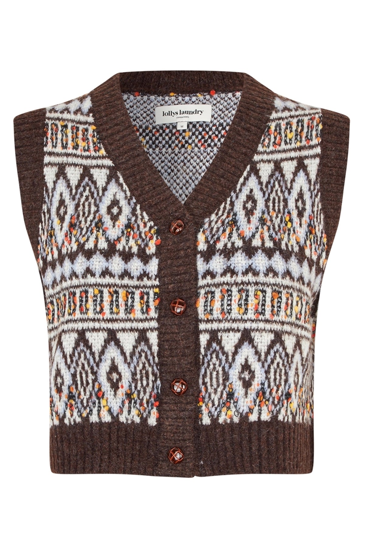 FrancescaLL Vest 87 Dark Mokka - 25407-5004
