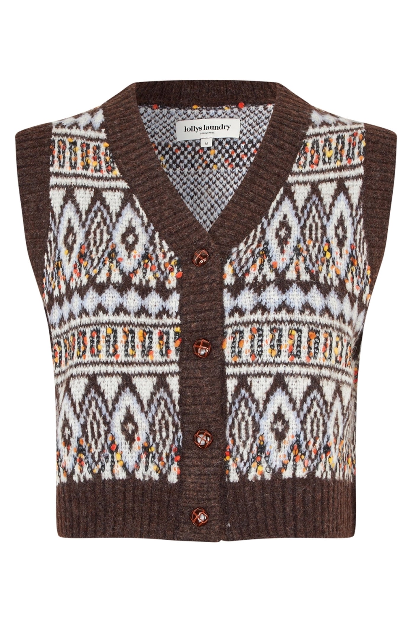 FrancescaLL Vest 87 Dark Mokka - 25407-5004