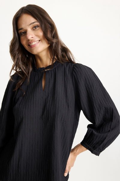 Franny blouse SORT - 16759 Thumbnail