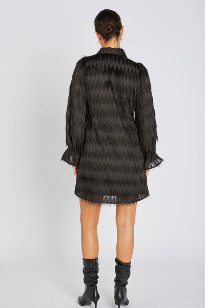 FrillyBBArmade dress Black - BBW4396 Thumbnail