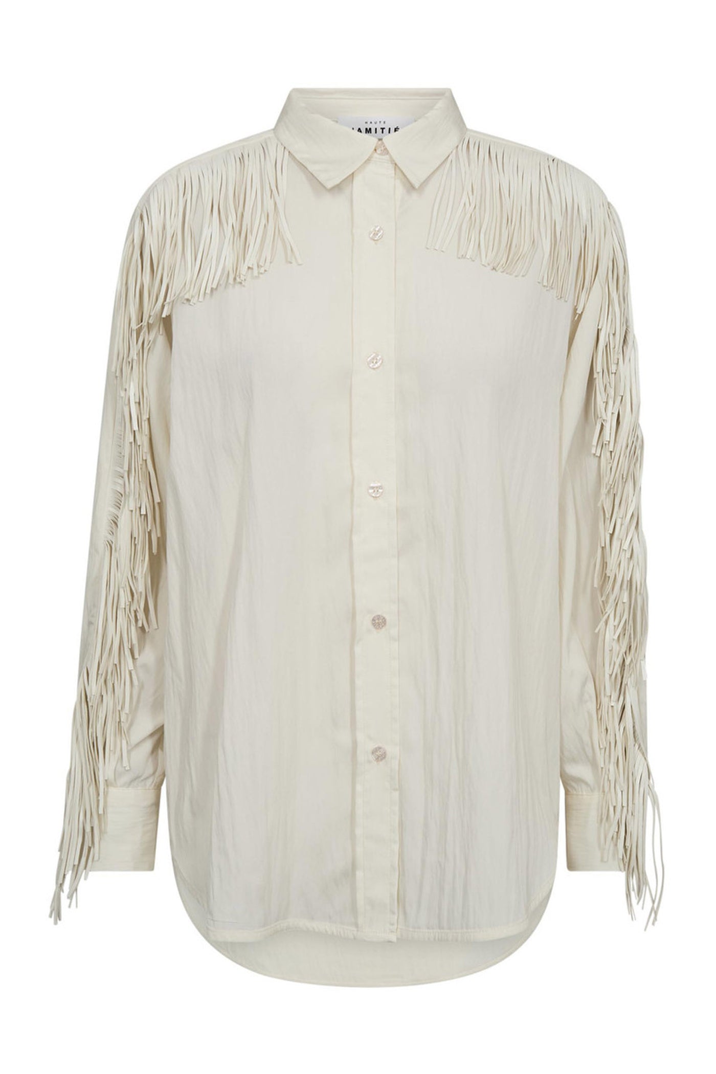 Fringe Shirt Off-White - HL10298