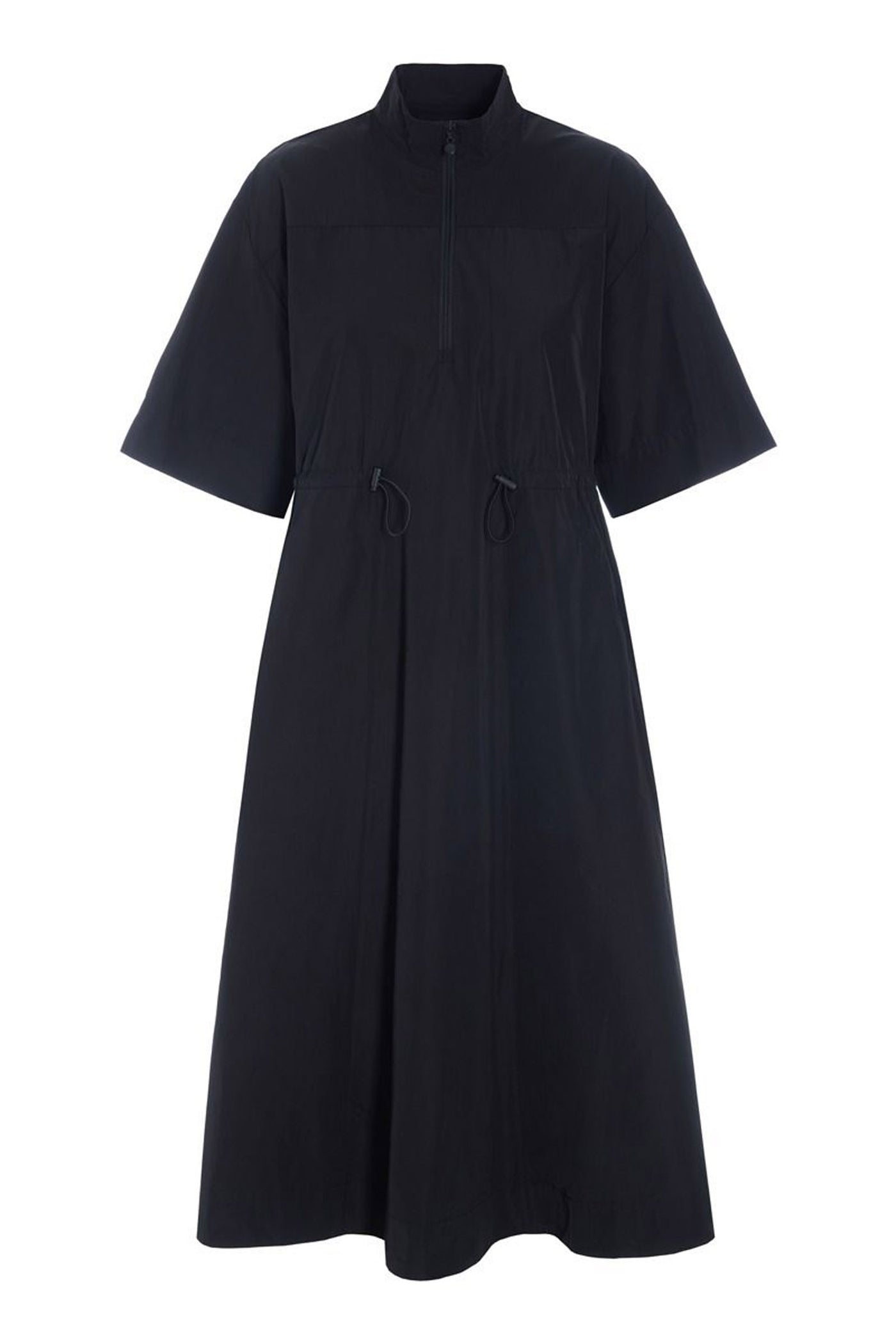 Fukkura kjole med lynlås Black - 262-2380-5677