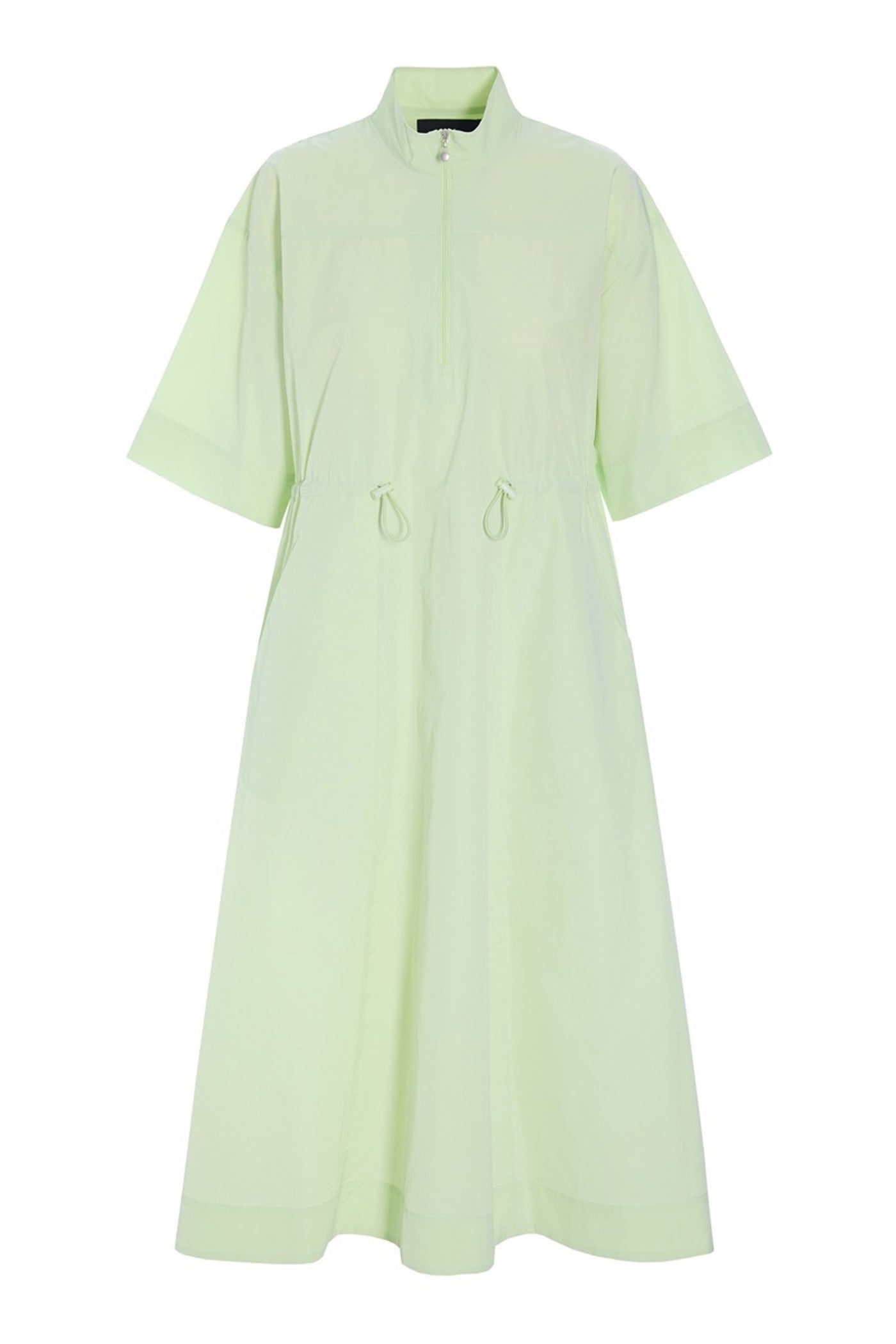 Fukkura kjole med lynlås LIME CREAM - 262-2380-5677