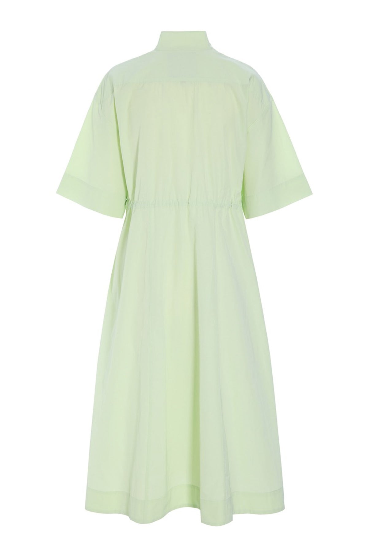 Fukkura kjole med lynlås LIME CREAM - 262-2380-5677