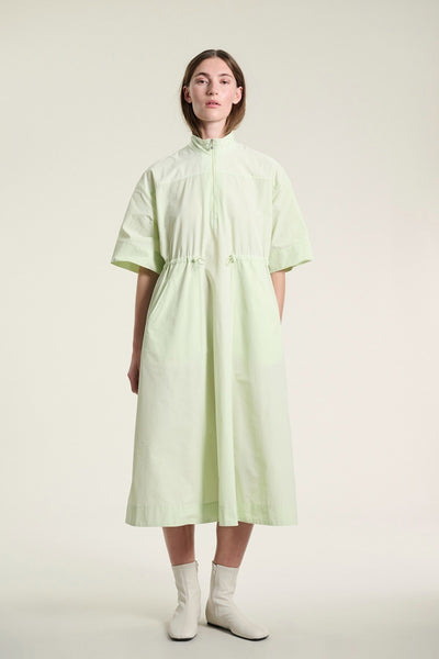 Fukkura kjole med lynlås LIME CREAM - 262-2380-5677 Thumbnail