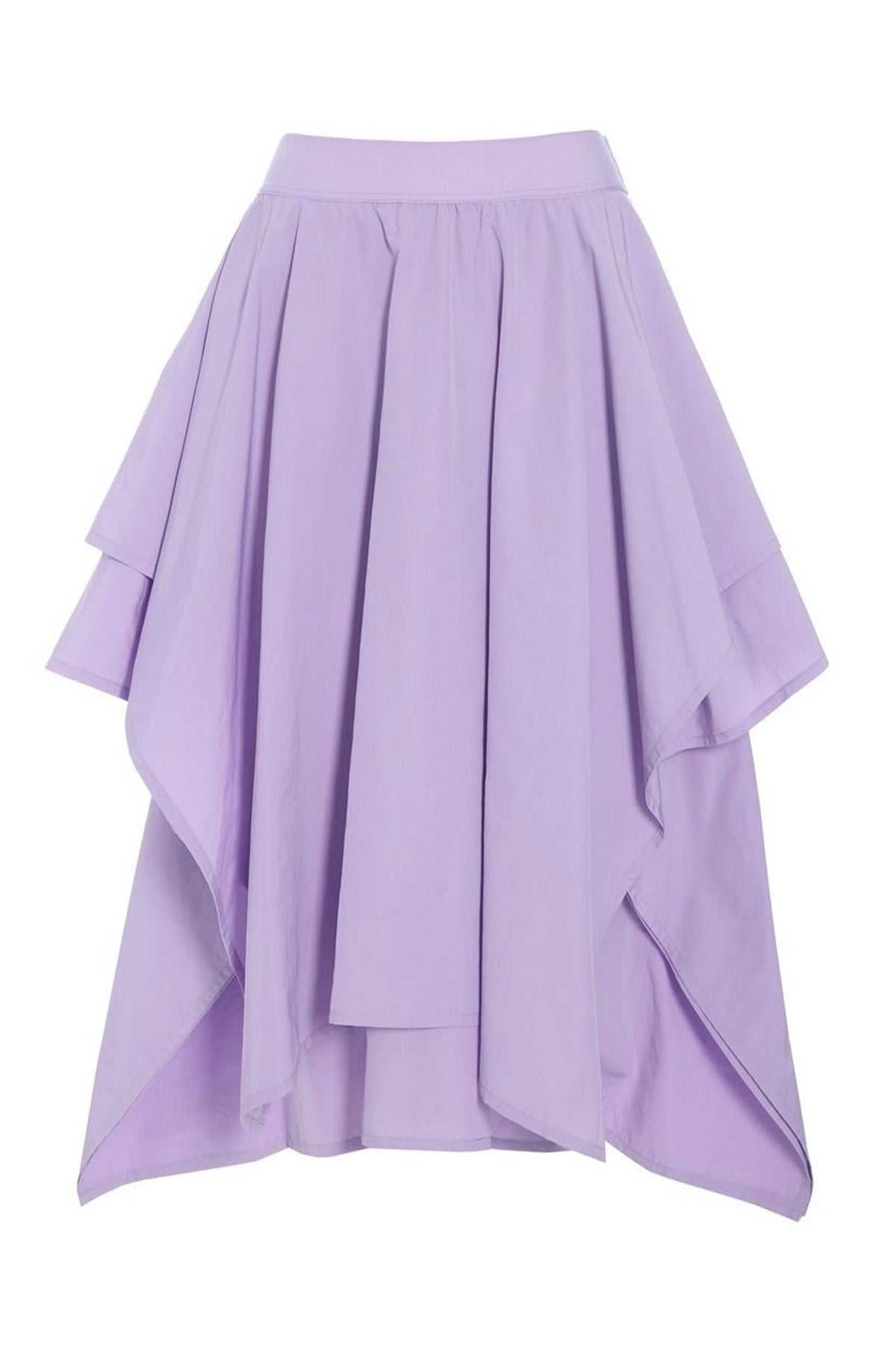 Fukkura nederdel med elastik SOFT LAVENDER - 262-2380-5678