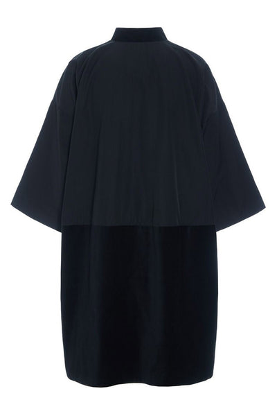 Fukkura poplin frakkekjole Black - 259-2380-5497 Thumbnail