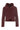 Fuwatto vandfaldsbluse Maroon - 257-1069-5461