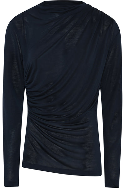 KatkaBBGinelaZL blouse Navy Thumbnail