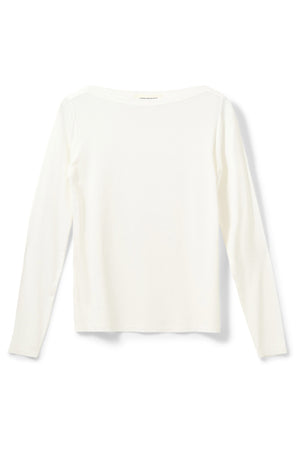 GABRIELLESW T-SHIRT LONG SLEEV 0100 White - SNOS705