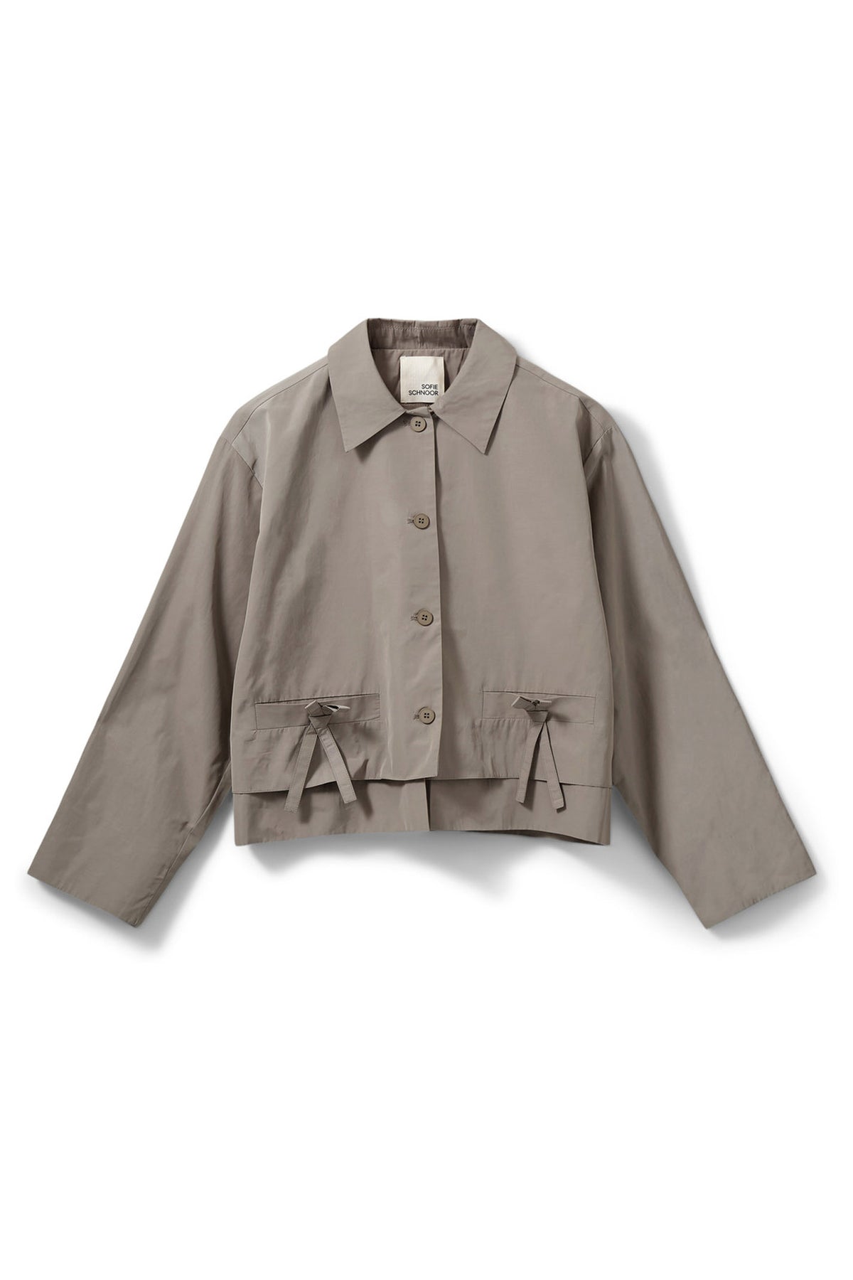 GEMSW SHORT JACKET 3072 Dusty green - S261255