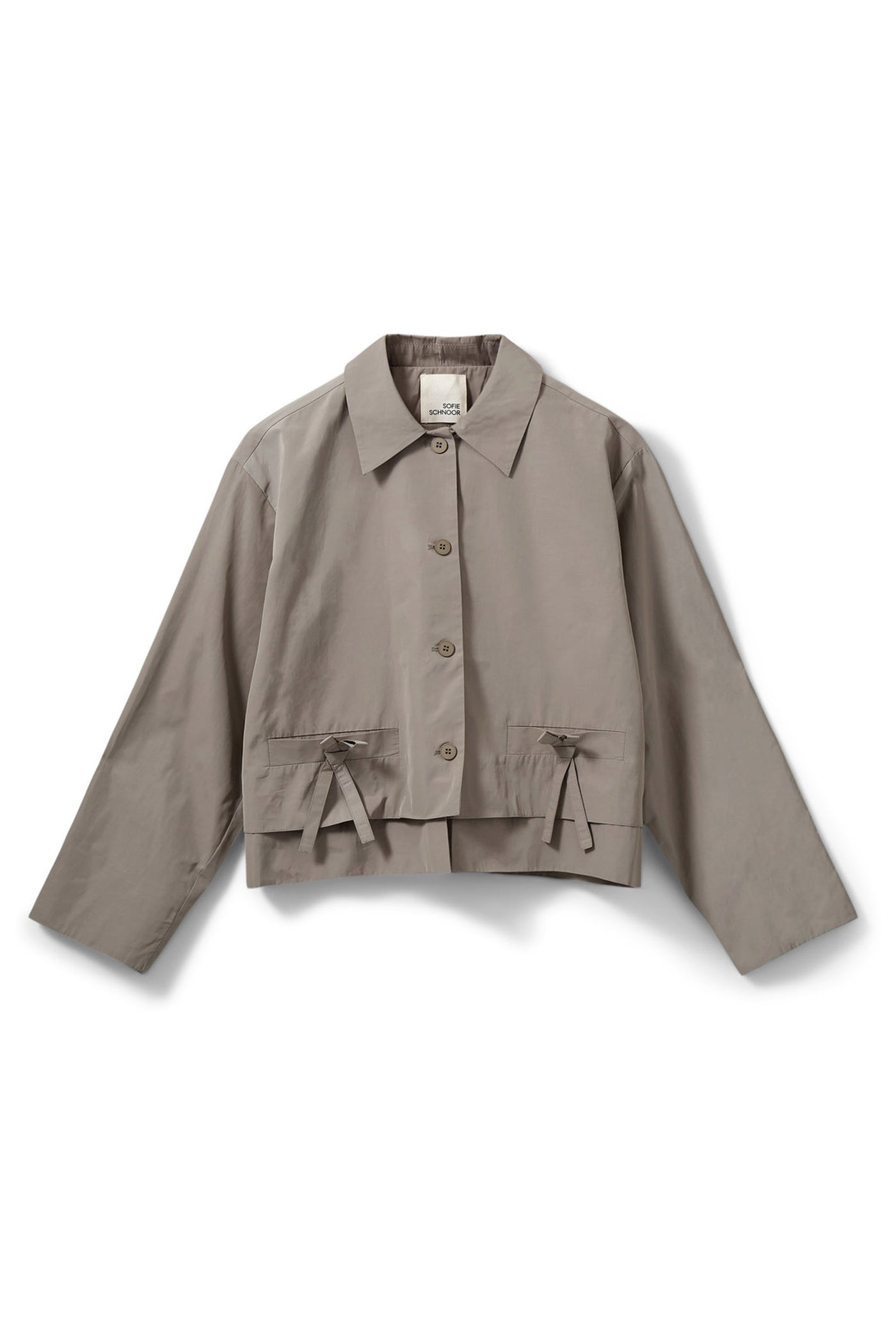 GEMSW SHORT JACKET 3072 Dusty green - S261255