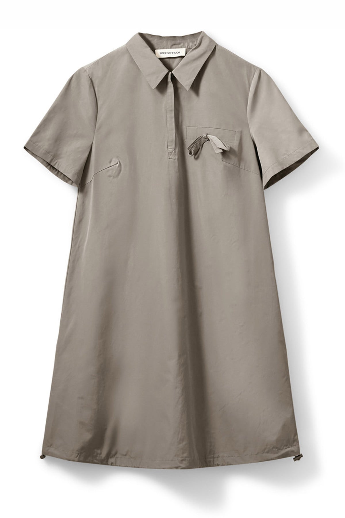 GEORGINASW POLO DRESS 3072 Dusty green - S261256