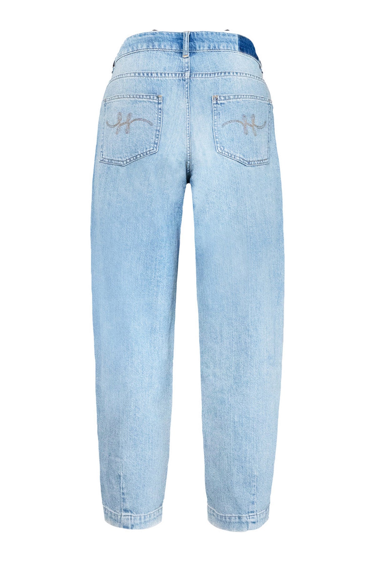 GIUSY Jeans 9501 Light Wash Blue Denim - 2610230674