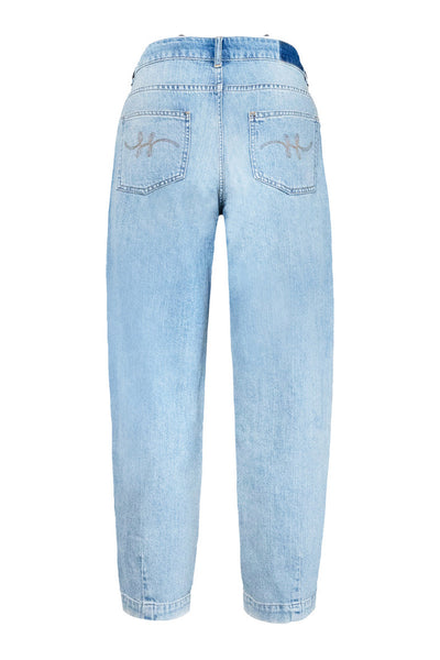 GIUSY Jeans 9501 Light Wash Blue Denim - 2610230674 Thumbnail