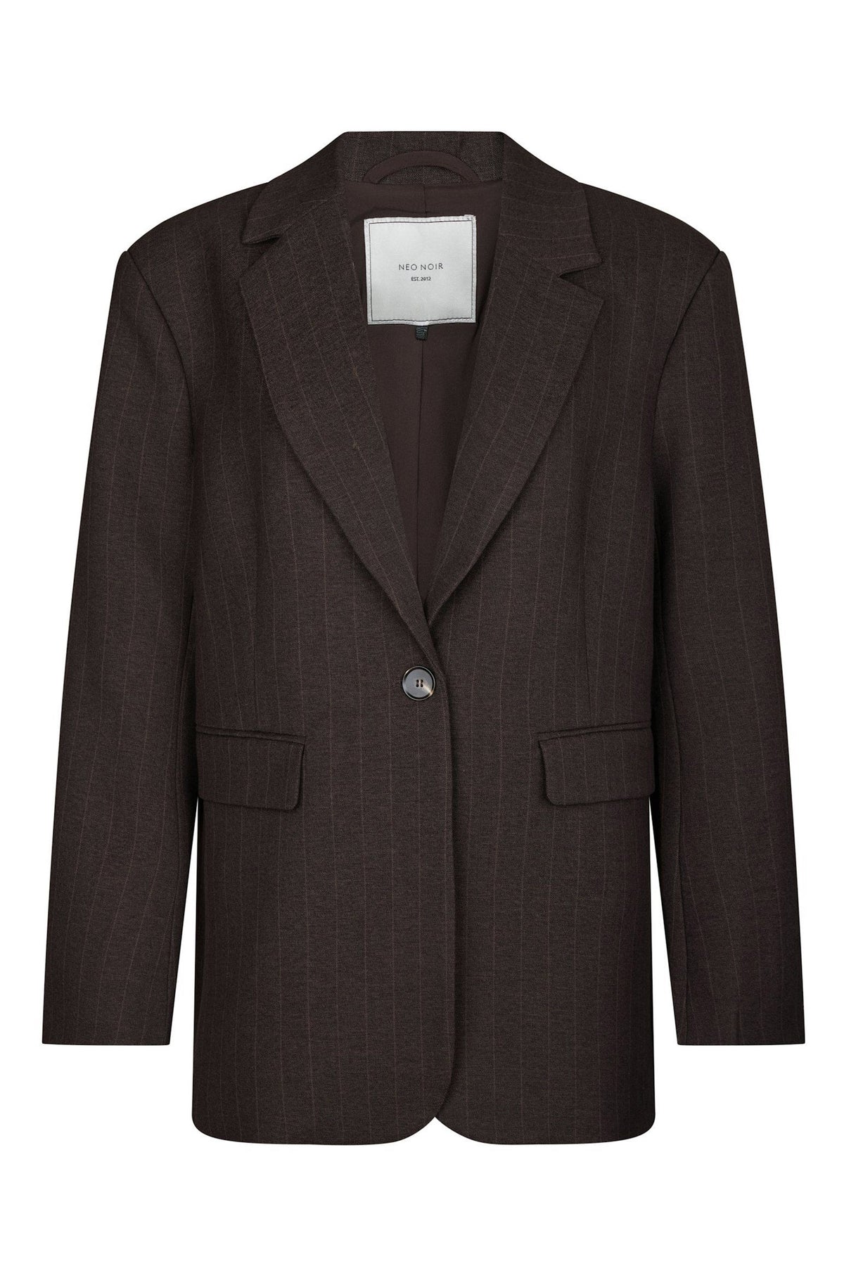 Gaby Pinstripe Dark brown - 168204