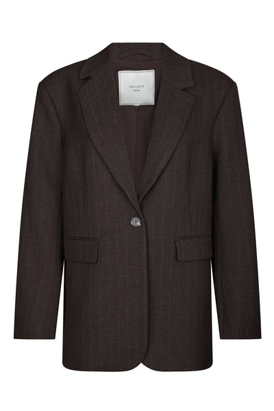 Gaby Pinstripe Dark brown - 168204 Thumbnail