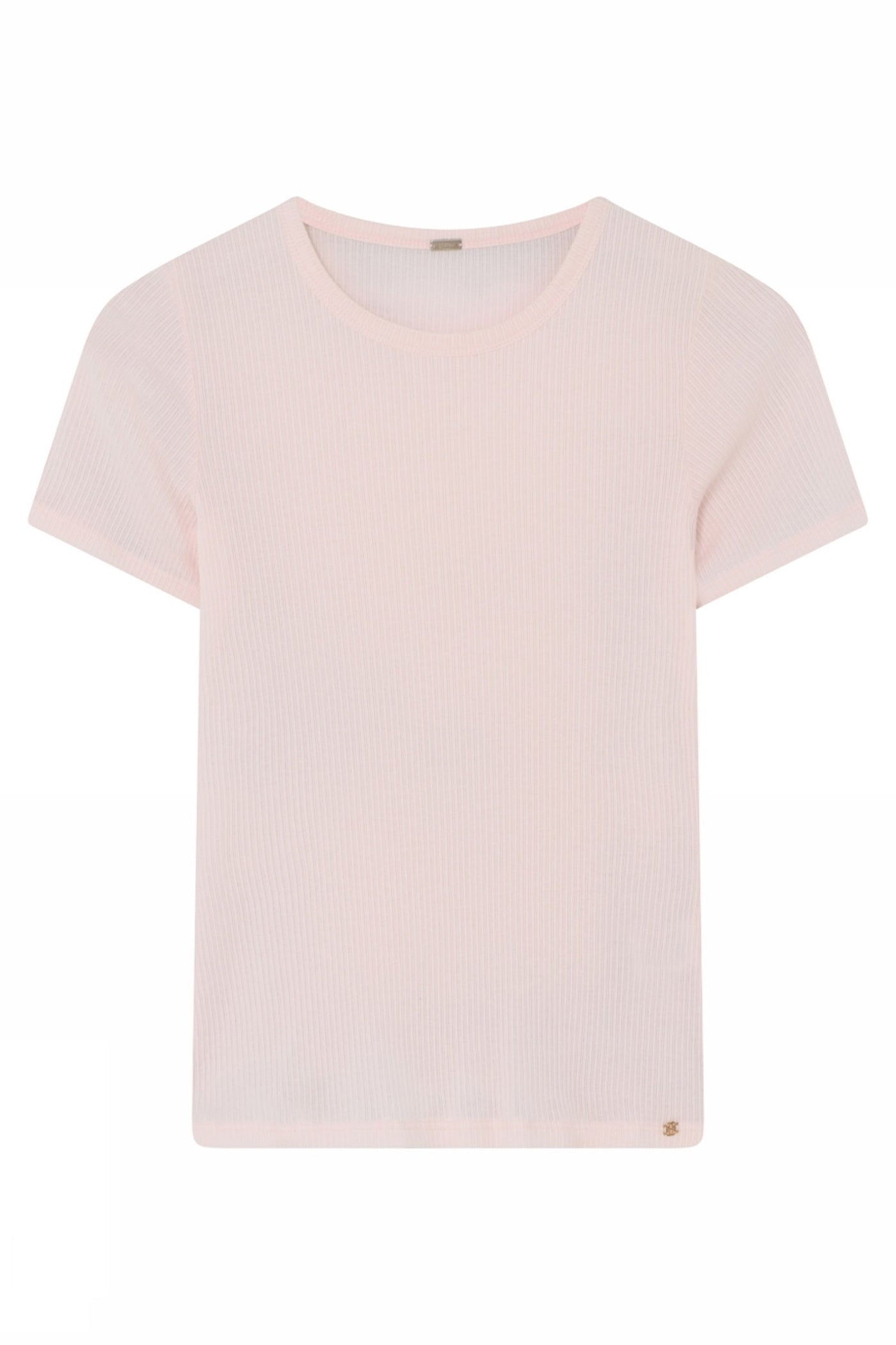 Galin, O-neck S/S t-shirt 6410-PastelPink - 60715/1473