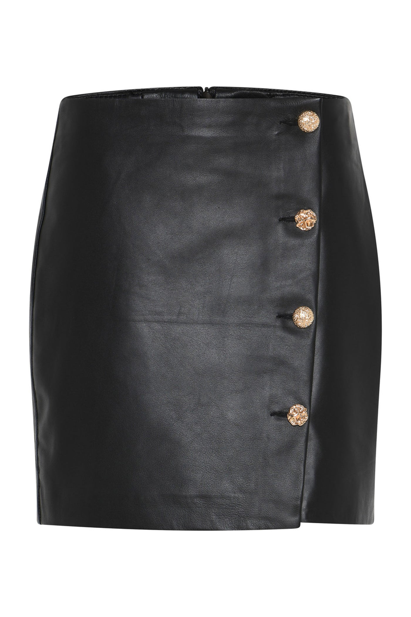 GentianBBShinni Leather skirt Black - BBW4908