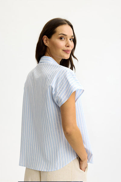 Gertrud shirt Light Blue - 17107 Thumbnail