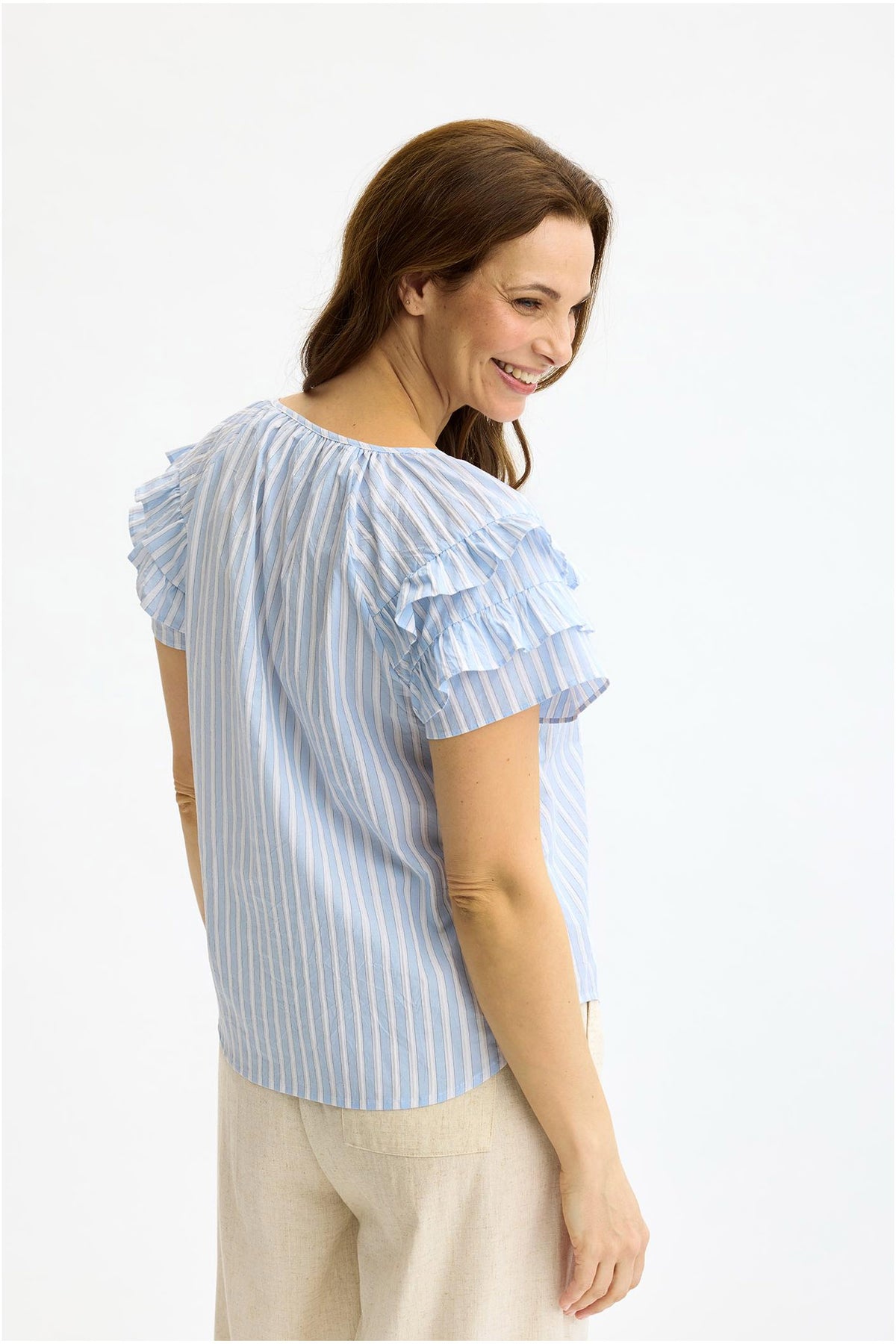 Gertrud shirt Light Blue - 17108