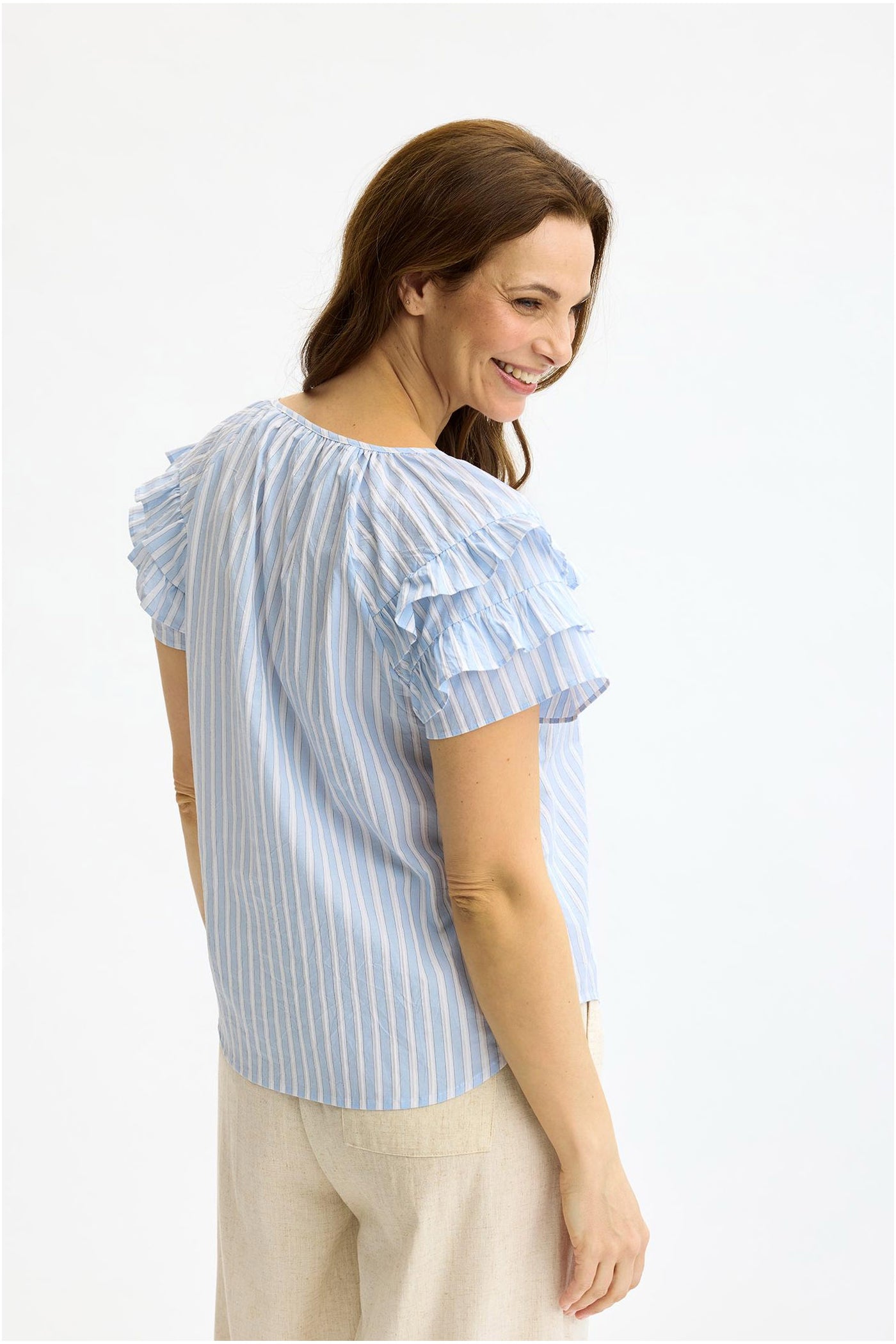 Gertrud shirt Light Blue - 17108