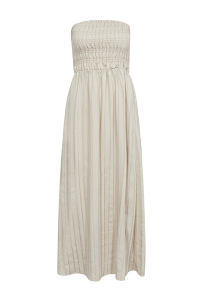 GigiCC Tube Dress 199-Bone - 46118 Thumbnail