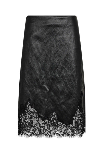 GittCC Lace Midi Skirt 96-Black - 44045 Thumbnail