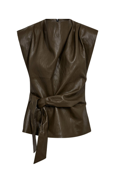 GittCC Pleat Top 7555-Army - 35958 Thumbnail