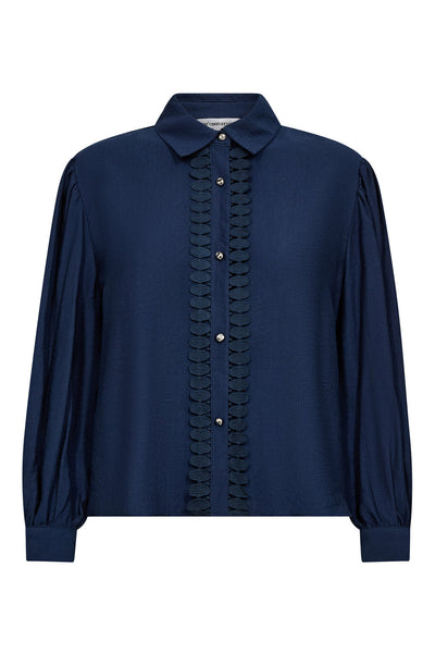 GloriaCC Shirt 120-Navy - 45021 Thumbnail