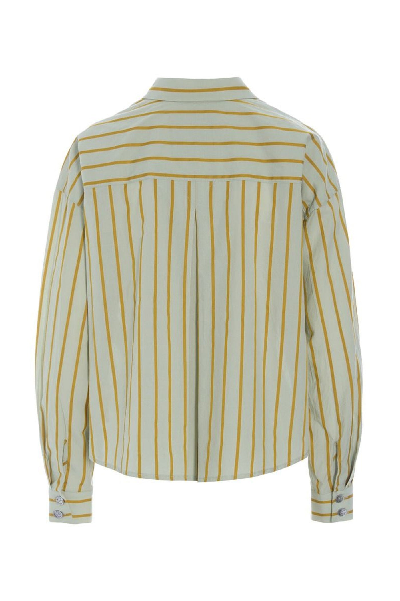 Golden stripes skjorte med læg AQUA GOLDEN STRIPES - 266-2487-5328