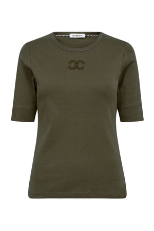 GrannyCC Embroidery SS Tee 69-Military O - 33166