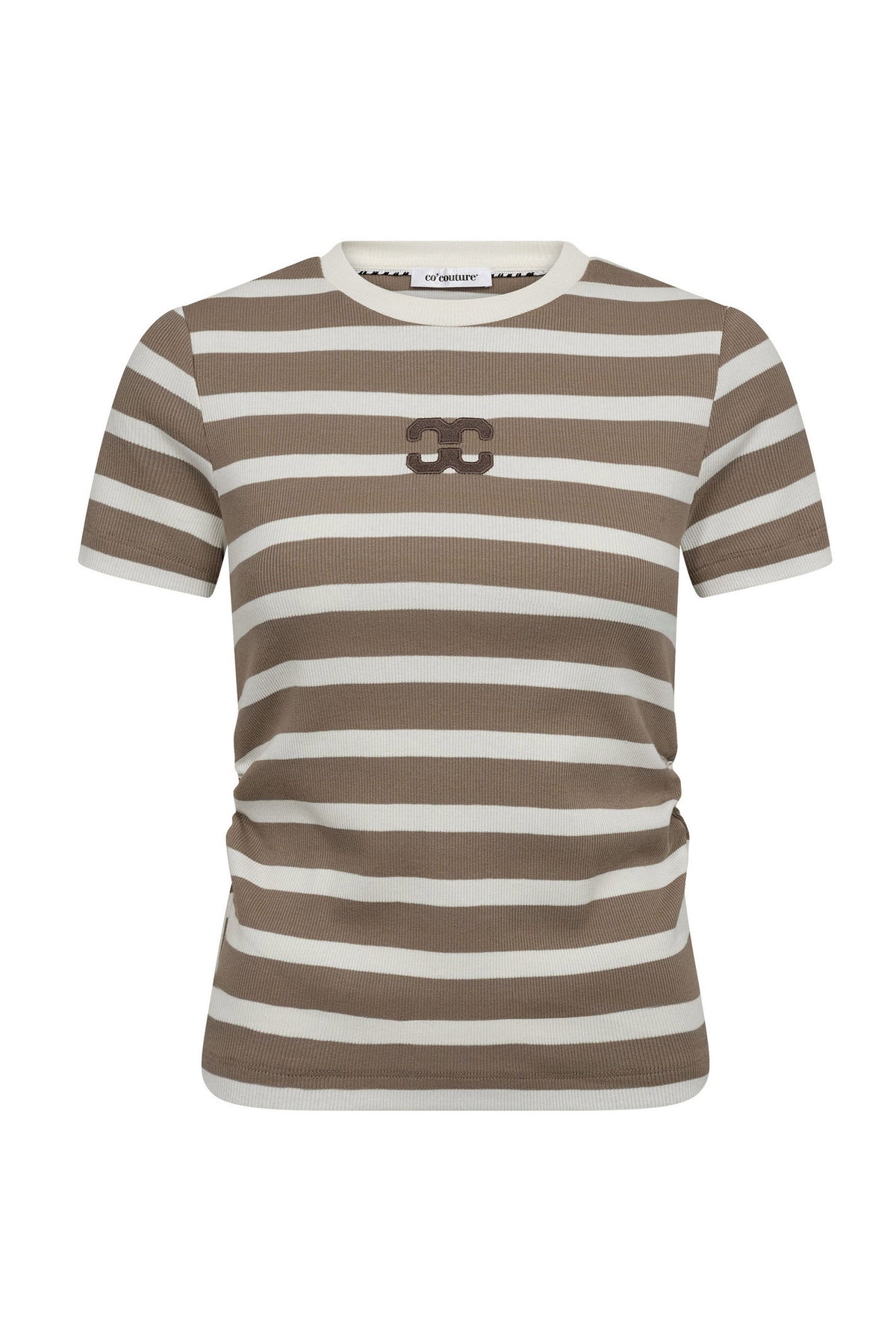 GrannyCC Gathering Stripe Tee 11154-OW/Walnut - 43015