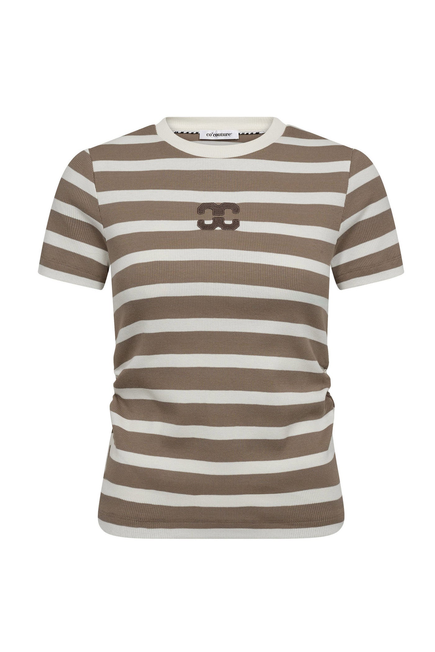 GrannyCC Gathering Stripe Tee 11154-OW/Walnut - 43015