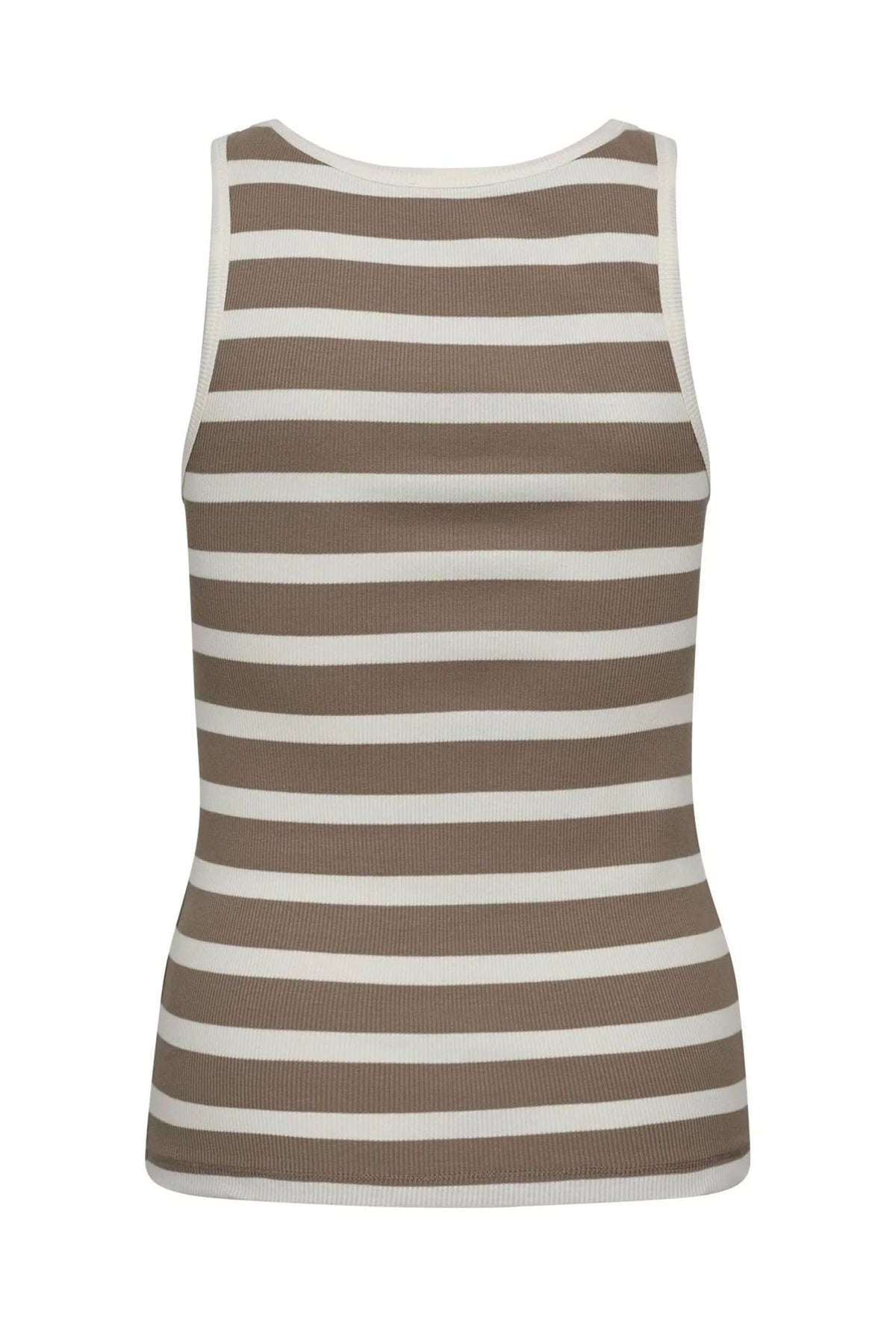 GrannyCC Rib Emb. Tank Top 11154-OW/Walnut - 33207