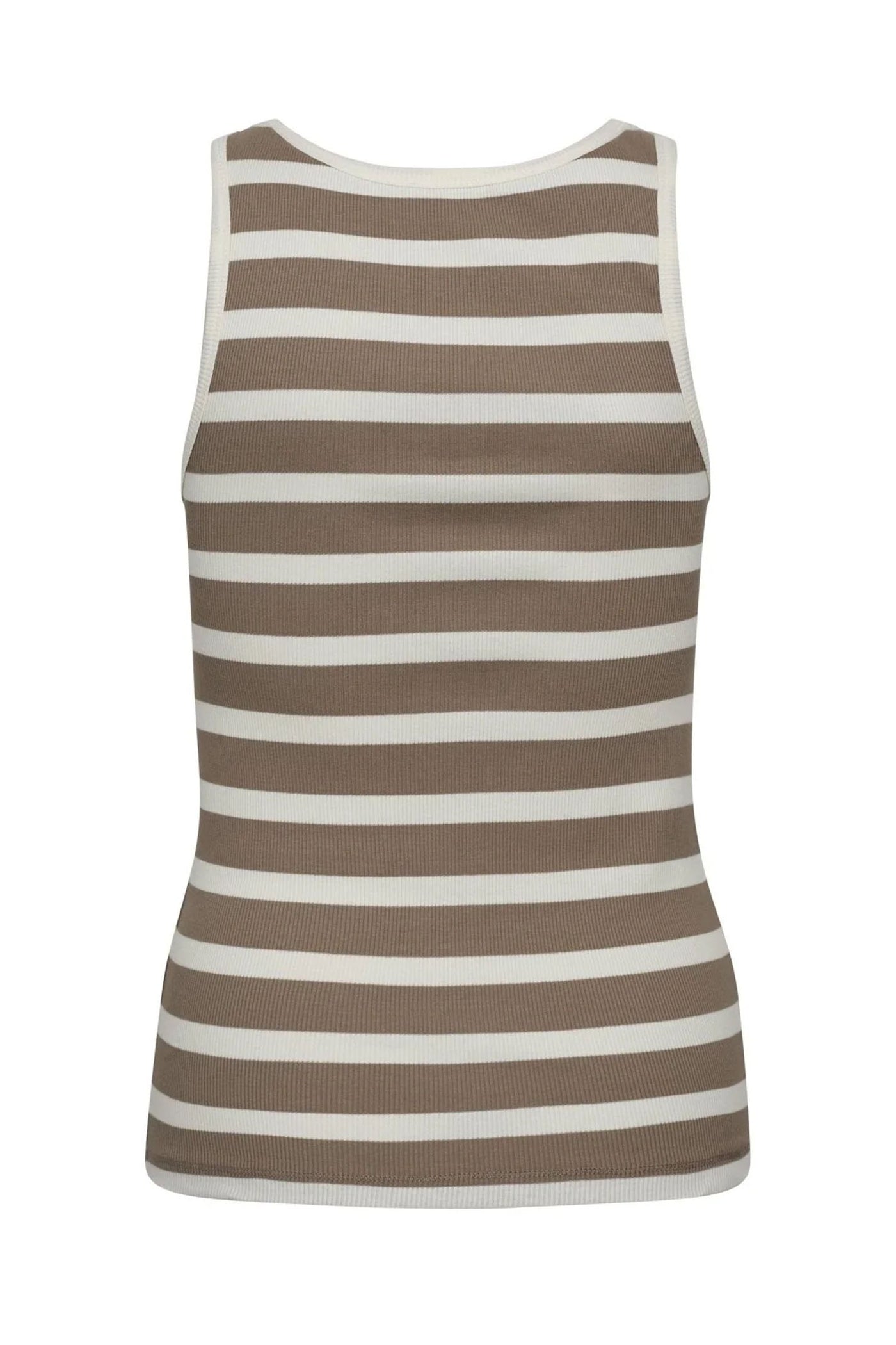 GrannyCC Rib Emb. Tank Top 11154-OW/Walnut - 33207