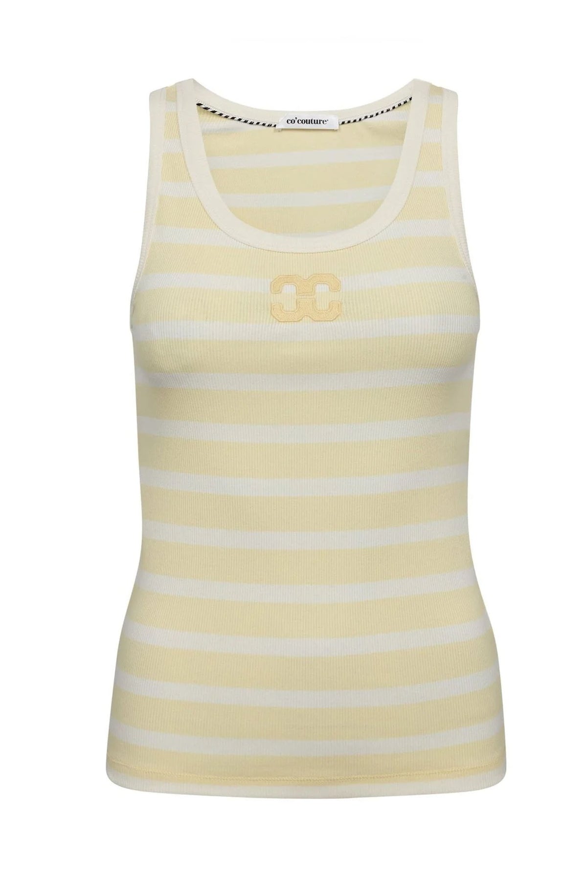GrannyCC Rib Emb. Tank Top 11171-OW/Pastel - 33207