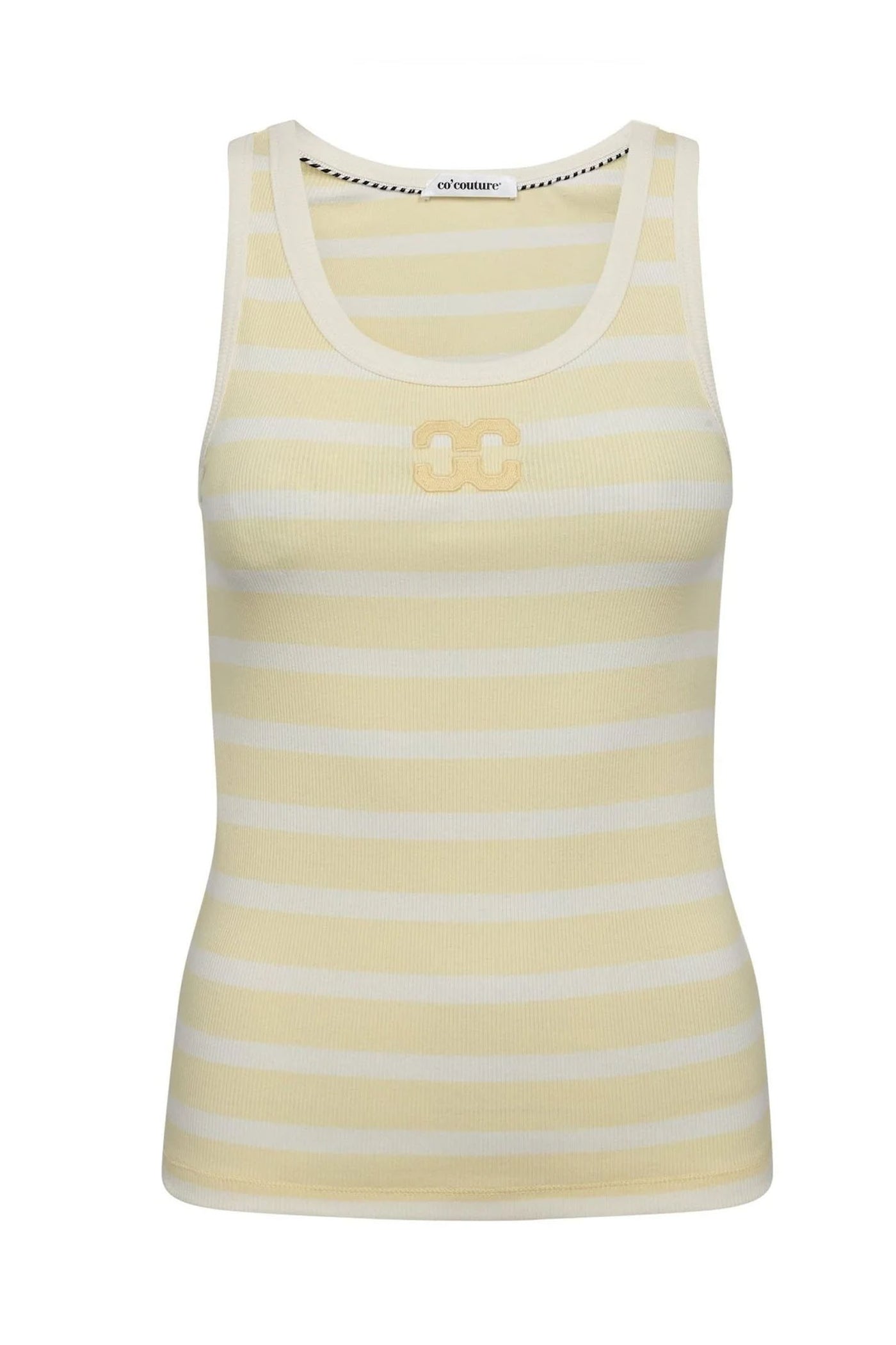 GrannyCC Rib Emb. Tank Top 11171-OW/Pastel - 33207