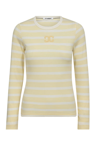 GrannyCC Rib Emb LS Blouse 11171-OW/Pastel - 43007 Thumbnail