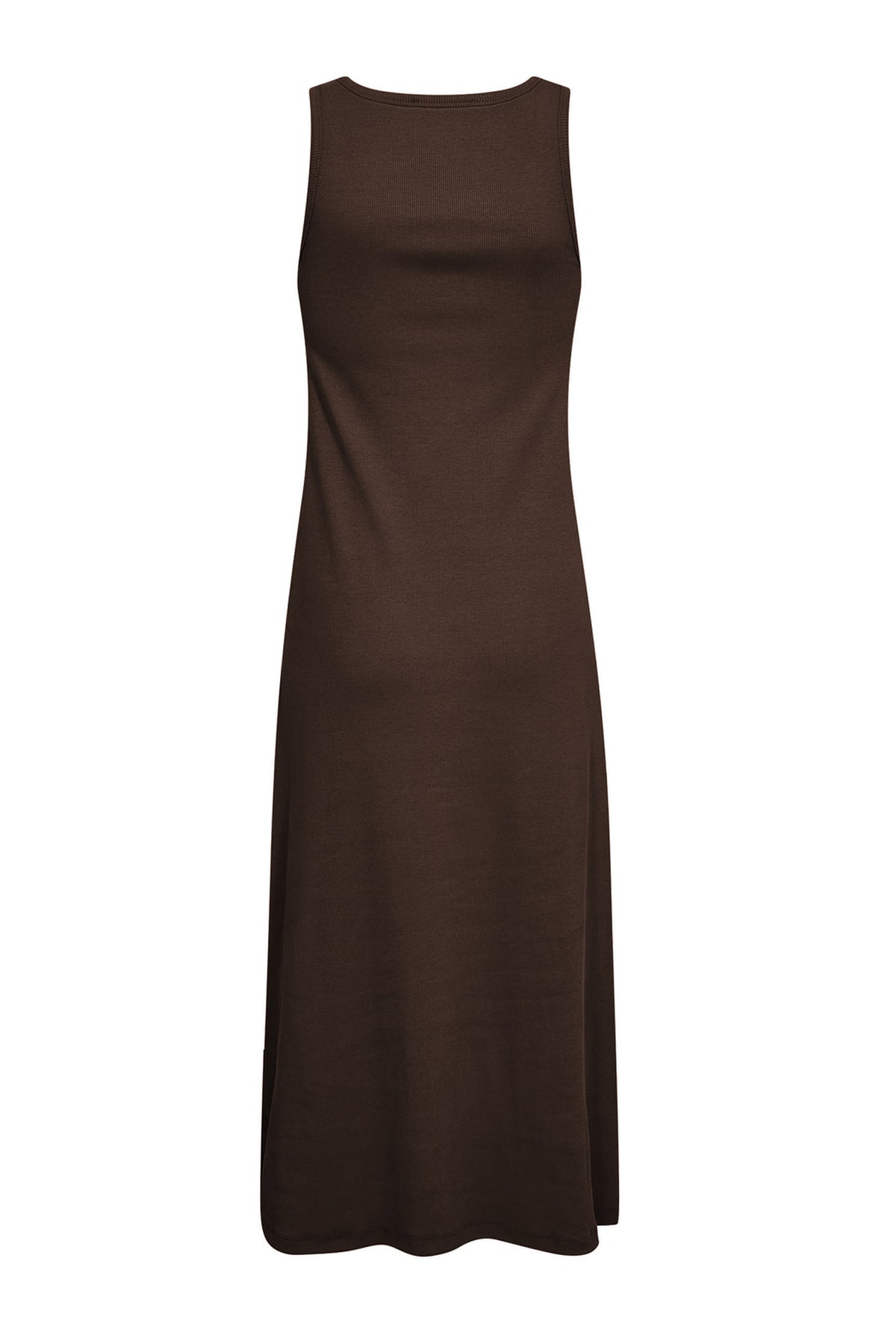 GrannyCC Rib Emb Tank Dress 145-Dark Brown - 46114